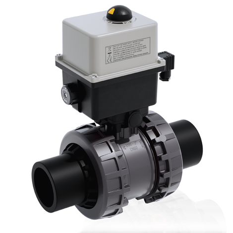 VXEBEV/CE 24 V AC/DC - valvola a sfera a 2 vie EASYFIT a comando elettrico DN 65:100