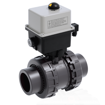 VXEJV/CE 24 V AC/DC - valvola a sfera a 2 vie EASYFIT a comando elettrico DN 65:100