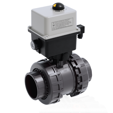 VXEIV/CE 24 V AC/DC - electrically actuated  EASYFIT 2-way ball valve