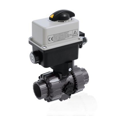 VKDFV/CE 24 V AC/DC - Valvola a sfera a 2 vie DUAL BLOCK® a comando elettrico DN 10:50