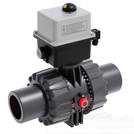 VKDJV/CE 90-240 V AC - Electrically actuated ball valve DN 65:100