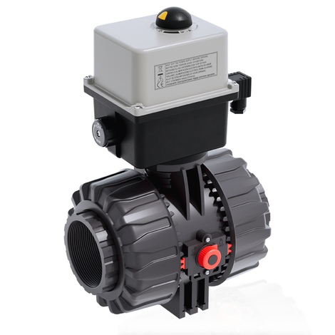 VKDNV/CE 24 V AC/DC - Valvola a sfera a comando elettrico DN 65:100
