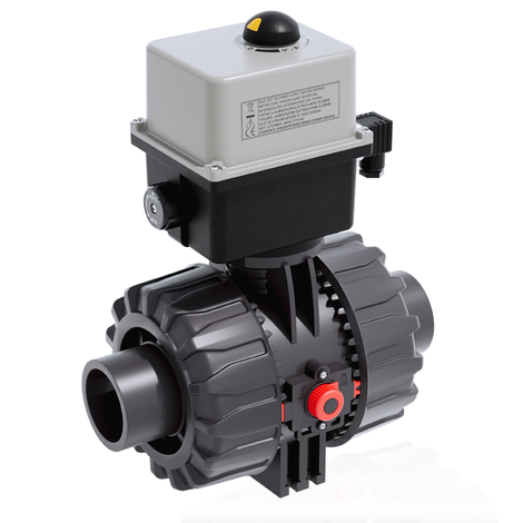 VKDDV/CE 90-240 V AC - Valvola a sfera a comando elettrico DN 65:100