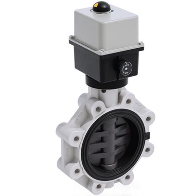 FKOV/CE 24V AC/DC LUG ANSI - Valvola a farfalla a comando elettrico DN 125:200