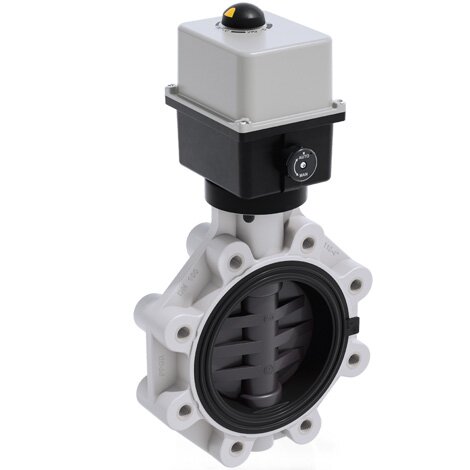 FKOV/CE 24V AC/DC LUG ANSI - Valvola a farfalla a comando elettrico DN 125:200