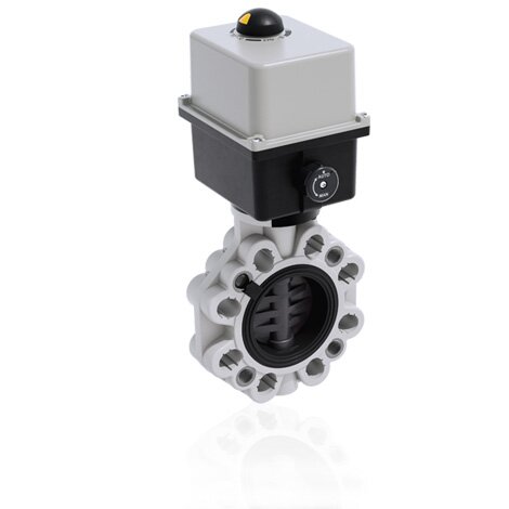 FKOV/CE 24V AC/DC LUG ANSI - Valvola a farfalla a comando elettrico DN 65:100