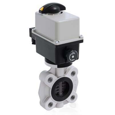 FKOV/CE 24V AC/DC LUG ANSI - Valvola a farfalla a comando elettrico DN 65:100