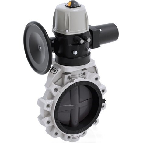 FKOV/CE 400V AC LUG ANSI DN 250-300 - VALVOLA A FARFALLA A COMANDO ELETTRICO