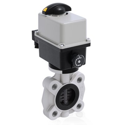 FKOV/CE 24V AC/DC LUG ISO-DIN - Valvola a farfalla a comando elettrico DN 65:100