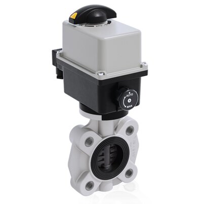 FKOV/CE 90-240V AC - Valvola a farfalla a comando elettrico DN 40:100