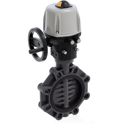 FEOV/CE 90-240V AC- Valvola a farfalla a comando elettrico DN 200