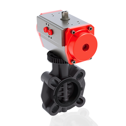 FEOV/CP DA - Pneumatically actuated butterfly valve DN 40:65