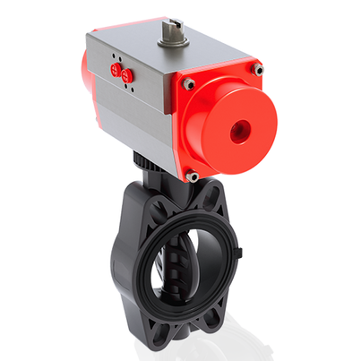 FEOV/CP NO - Pneumatically actuated butterfly valve DN 80:150