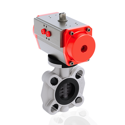 FKOV/CP NC - Pneumatically actuated butterfly valve DN 40:65