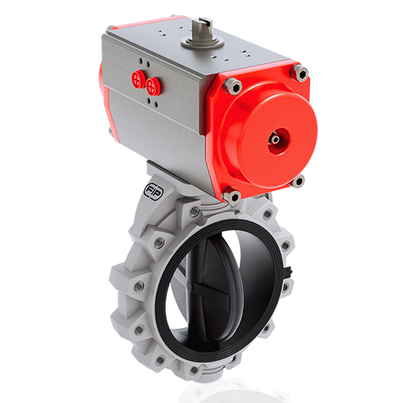 FKOV/CP NO LUG ANSI - Pneumatically actuated butterfly valve DN 250:300