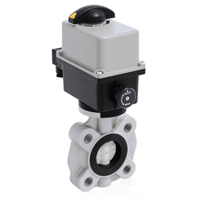 FKOF/CE 24V AC/DC LUG ANSI - Valvola a farfalla a comando elettrico DN 65:100