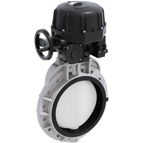 FKOF/CE 24V AC/DC - Valvola a farfalla a comando elettrico DN 350:400