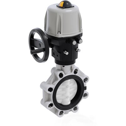 FKOF/CE 90-240V AC - Valvola a farfalla a comando elettrico DN 125:200