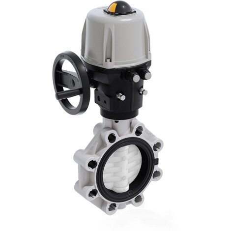 FKOF/CE 90-240V AC - Valvola a farfalla a comando elettrico DN 125:200