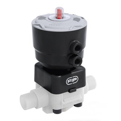 DKDF/CP NC - Pneumatically actuated 2-way diaphragm valve PN 10 DN 15:65