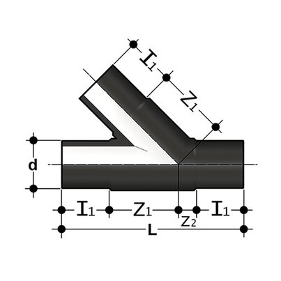 T45DE SDR11 - T a 45°