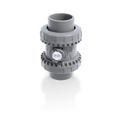 SSEAC/PTFE - Valvola di ritegno bighiera Easyfit a molla DN 10:50