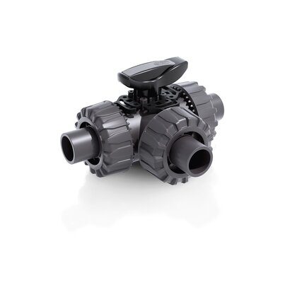 LKDDV - Valvola a sfera a 3 vie DUAL BLOCK® DN 10:50