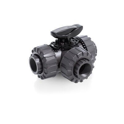 LKDFV - Valvola a sfera a 3 vie DUAL BLOCK® DN 10:50