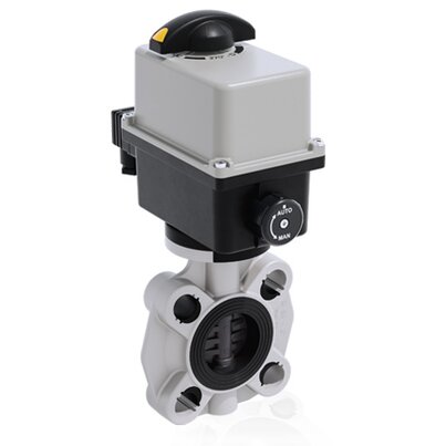 FKOV/CE 90-240V AC - Electrically actuated butterfly valve DN 40:100
