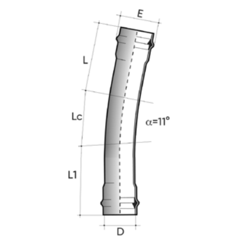 Tubo a pressione PN10 liscio NF EN 1452 Tubo a pressione PN10 liscio NF EN 1452