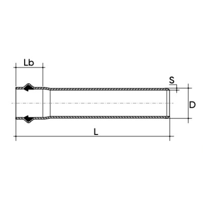 Tubo a pressione PVC-U PN16 forsheda