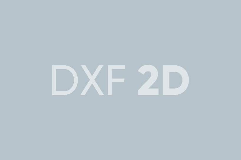 Coperchio pedonale DXF 2D
