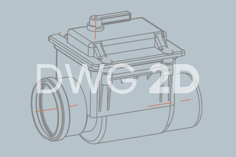 Valvole antiriflusso Classica DWG 2D