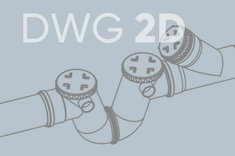 Sifone+Ispezione DWG 2D