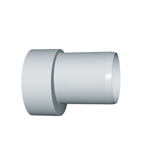 Eccentric WC connector with gasket included