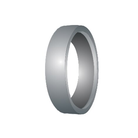 WC gasket with fixing ring