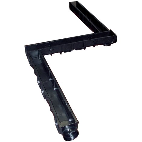 130x1000 PP Channel H90 with T section grill