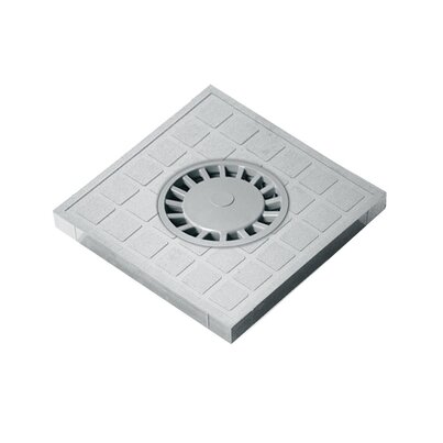 Cover pedestrian PVC with siphon