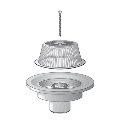 Chiusino parafoglie PVC