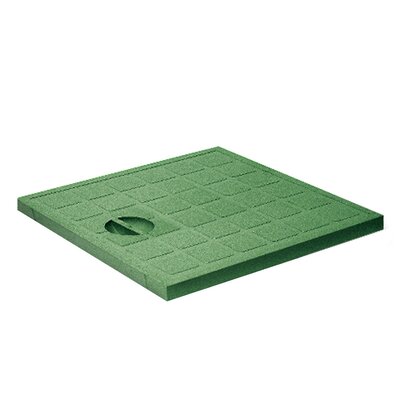Coperchio PVC pedonale verde