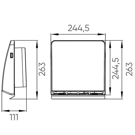 Leaf Basic Modulo 2 - Cover esterna