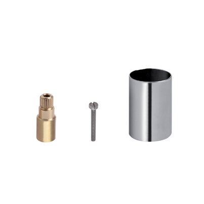 Extension kit for in wall ball valve