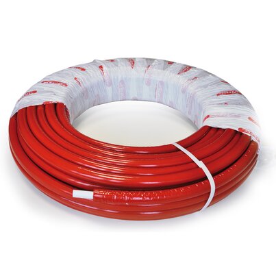 Tubo System rosso in rotoli, imballo toroidale