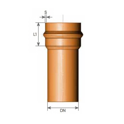 Tubi PVC Fognatura SN4 con guarnizione elastomerica FORSHEDA SEWER LOCK (lunghezza 3 mt)