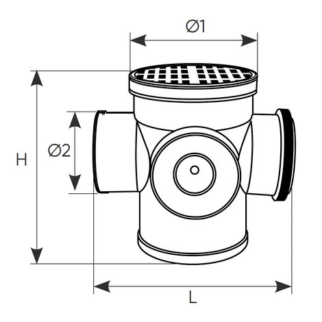 Pozzetto per acque piovane
