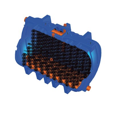PACKAGE PLUS, filtro percolatore aerobico (Es. Emilia Romagna)