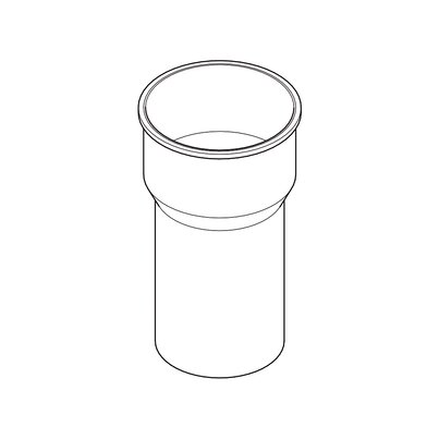Cast iron pipe adaptors (without sealing rings)