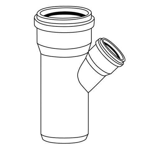 Derivazioni ridotte 45° M/F