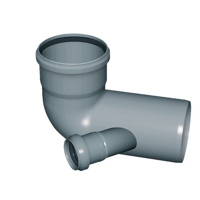 WC bend 87°30’ left/right inlets (SX/DX)
