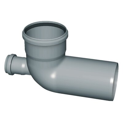 WC bend with frontal inlet